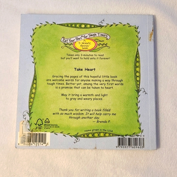 Eat Your Peas For Tough Times Book - Picture 6 of 16